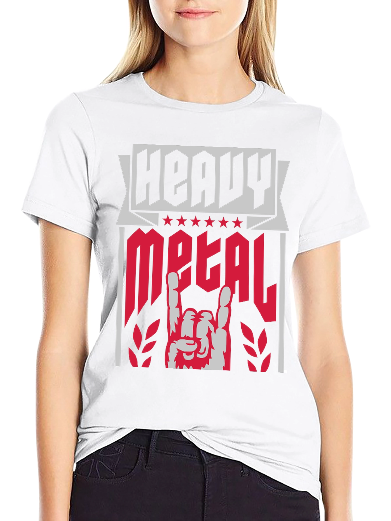 Heavy Metal Graphic T-Shirt - Rock On!