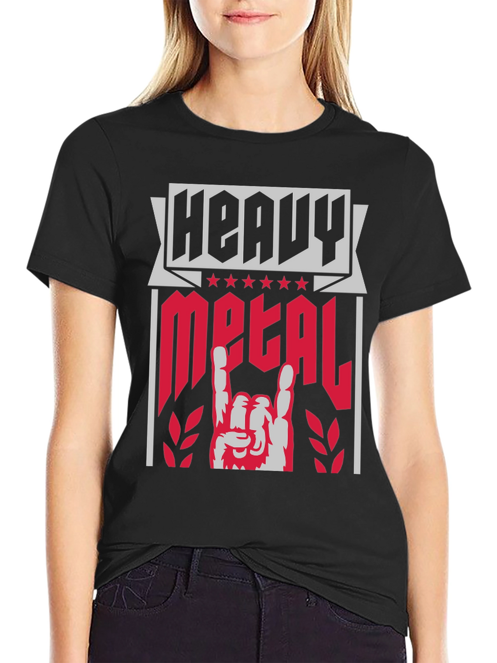 Heavy Metal Graphic T-Shirt - Rock On!