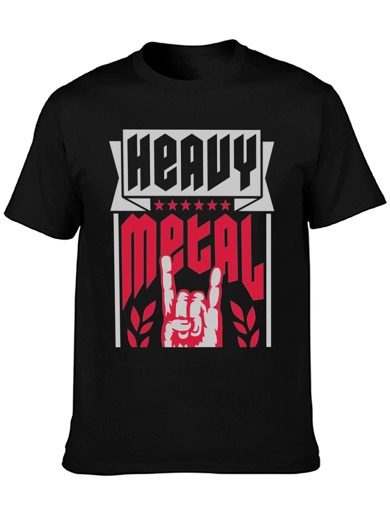 Heavy Metal Graphic T-Shirt - Rock On!