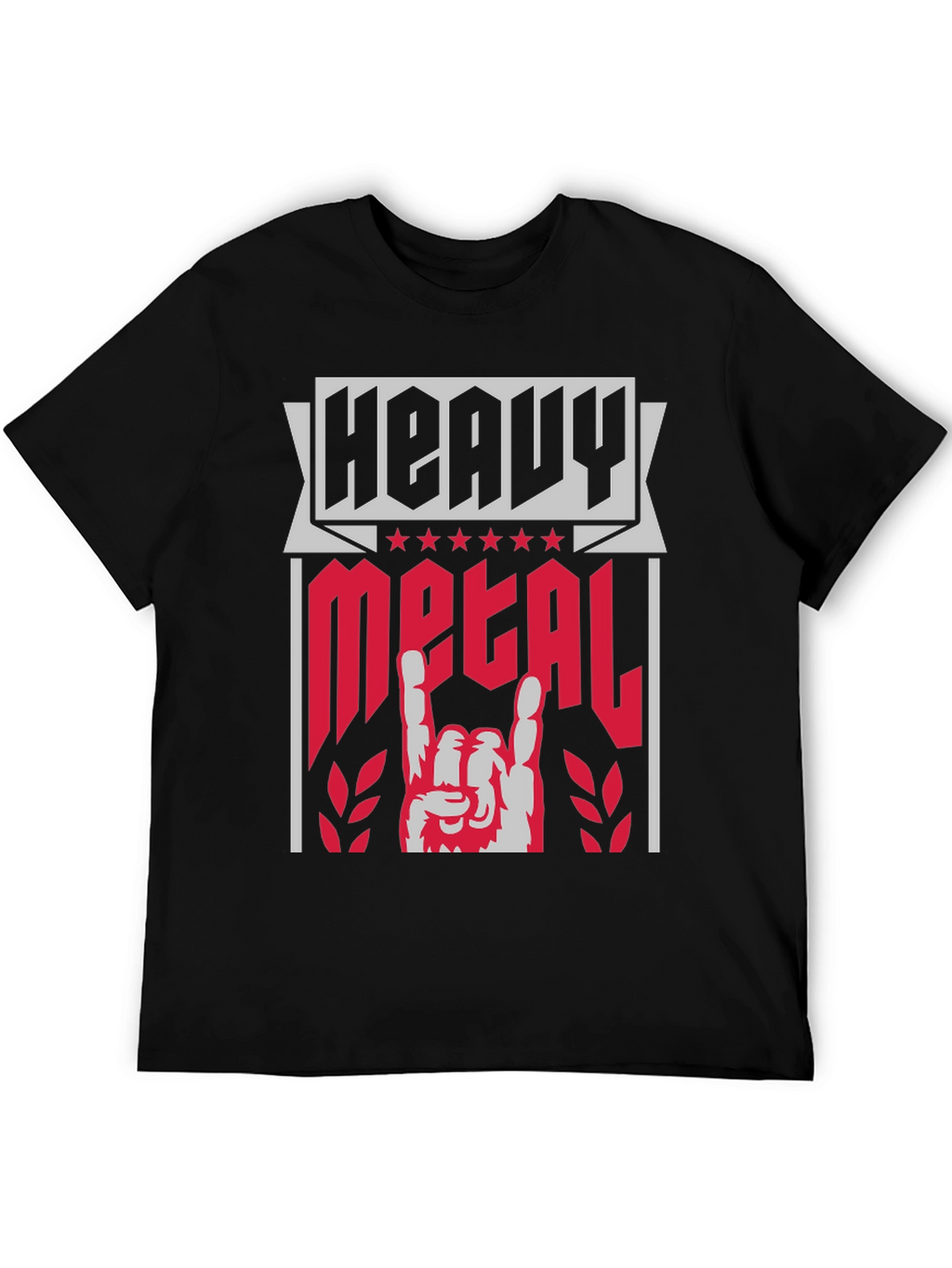 Heavy Metal Graphic T-Shirt - Rock On!