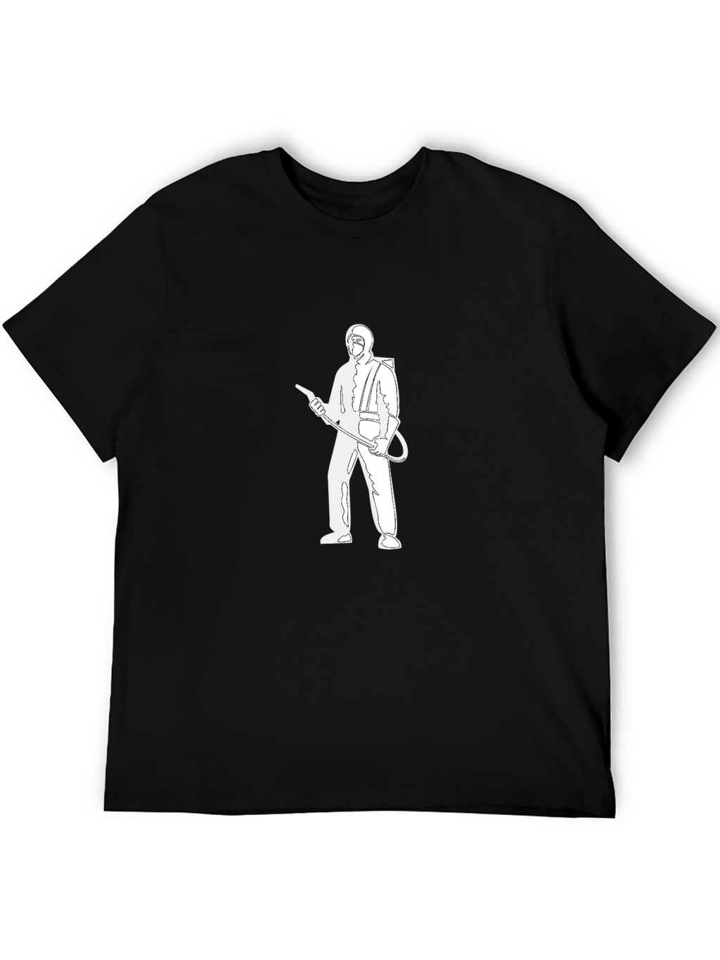 Hazmat Graphic Tee - Black Cotton Comfort