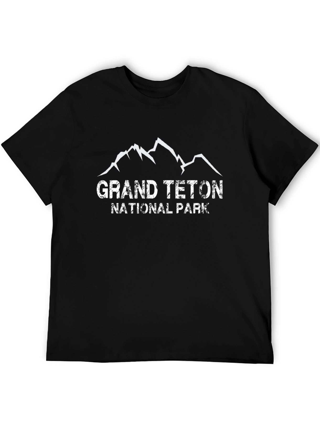 Grand Teton National Park Black T-Shirt