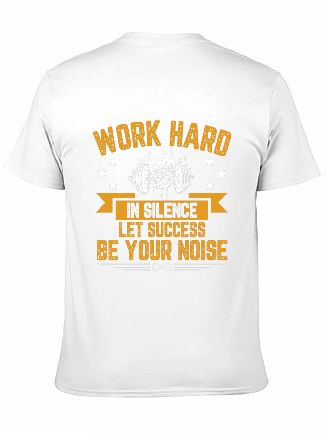 Work Hard Motivational Gym T-Shirt