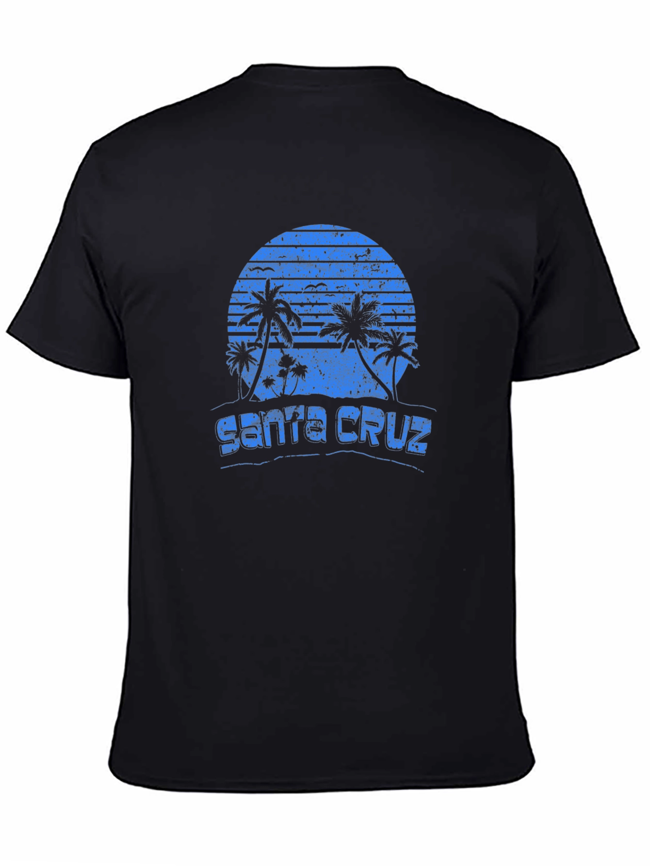 Santa Cruz Palm Tee - Coastal Summer Vibes