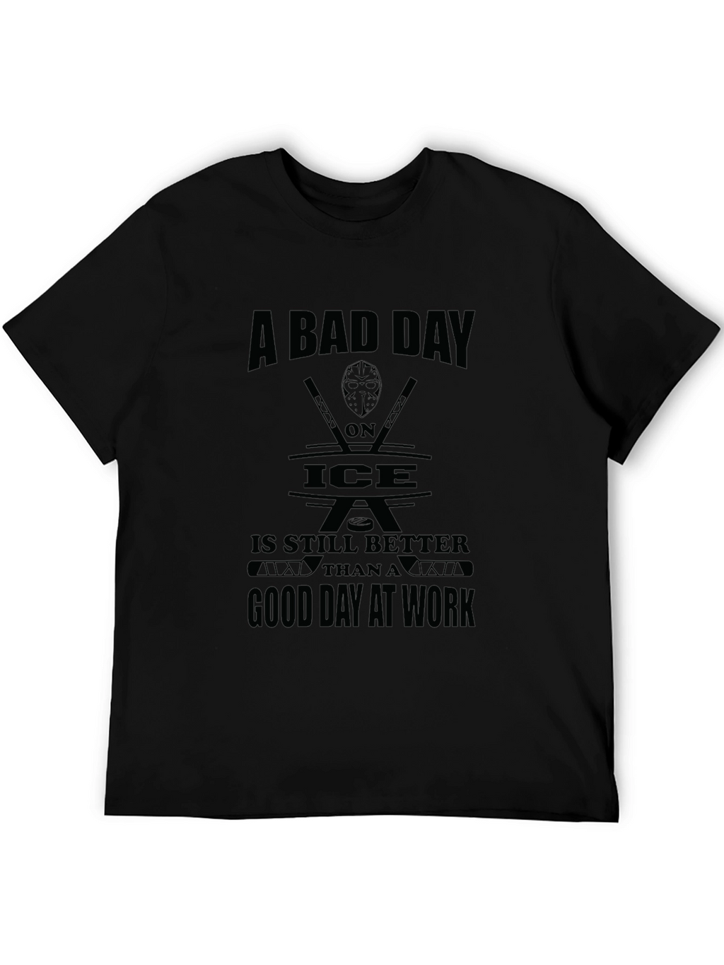 A Bad Day On Ice Hockey T-Shirt