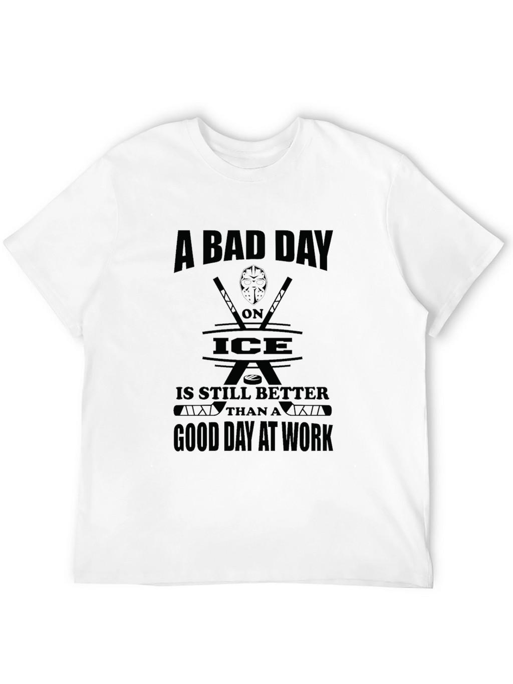 A Bad Day On Ice Hockey T-Shirt