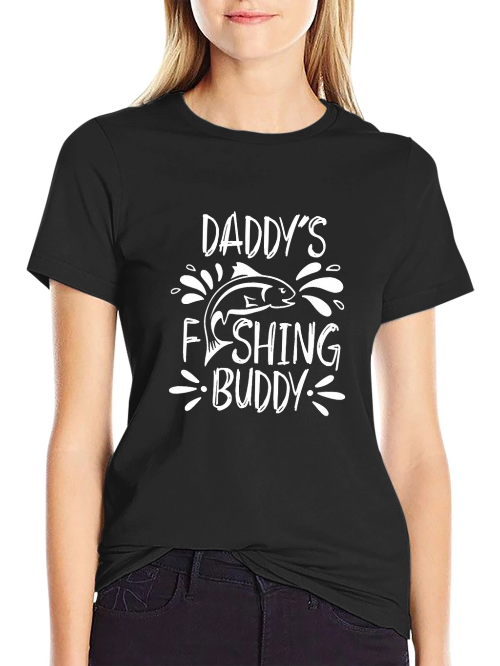 Daddys Fishing Buddy Graphic Tee