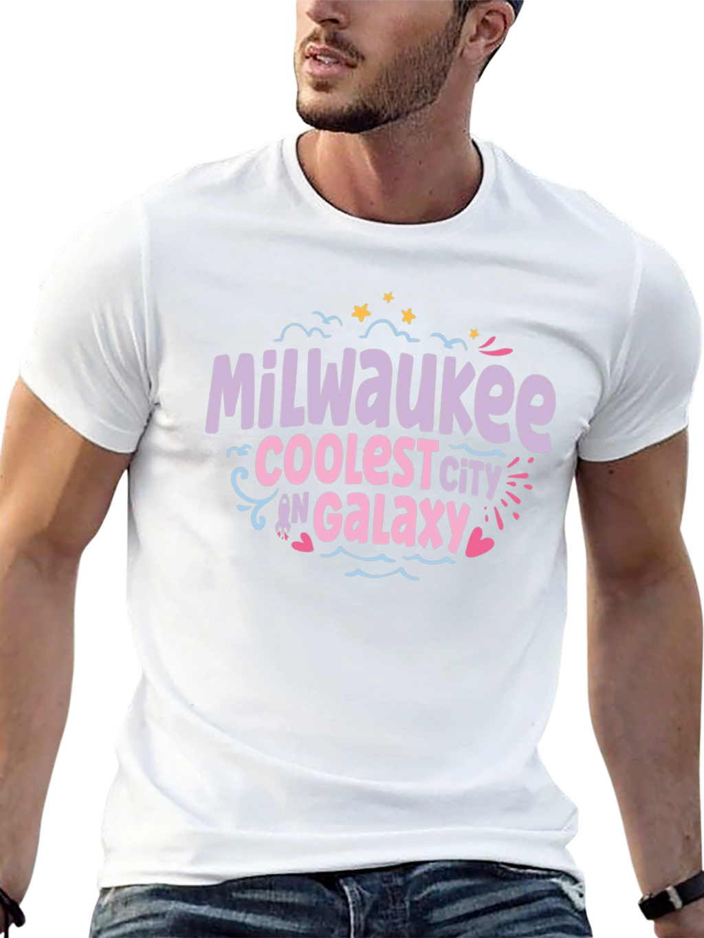 Milwaukee Coolest City in Galaxy Tee
