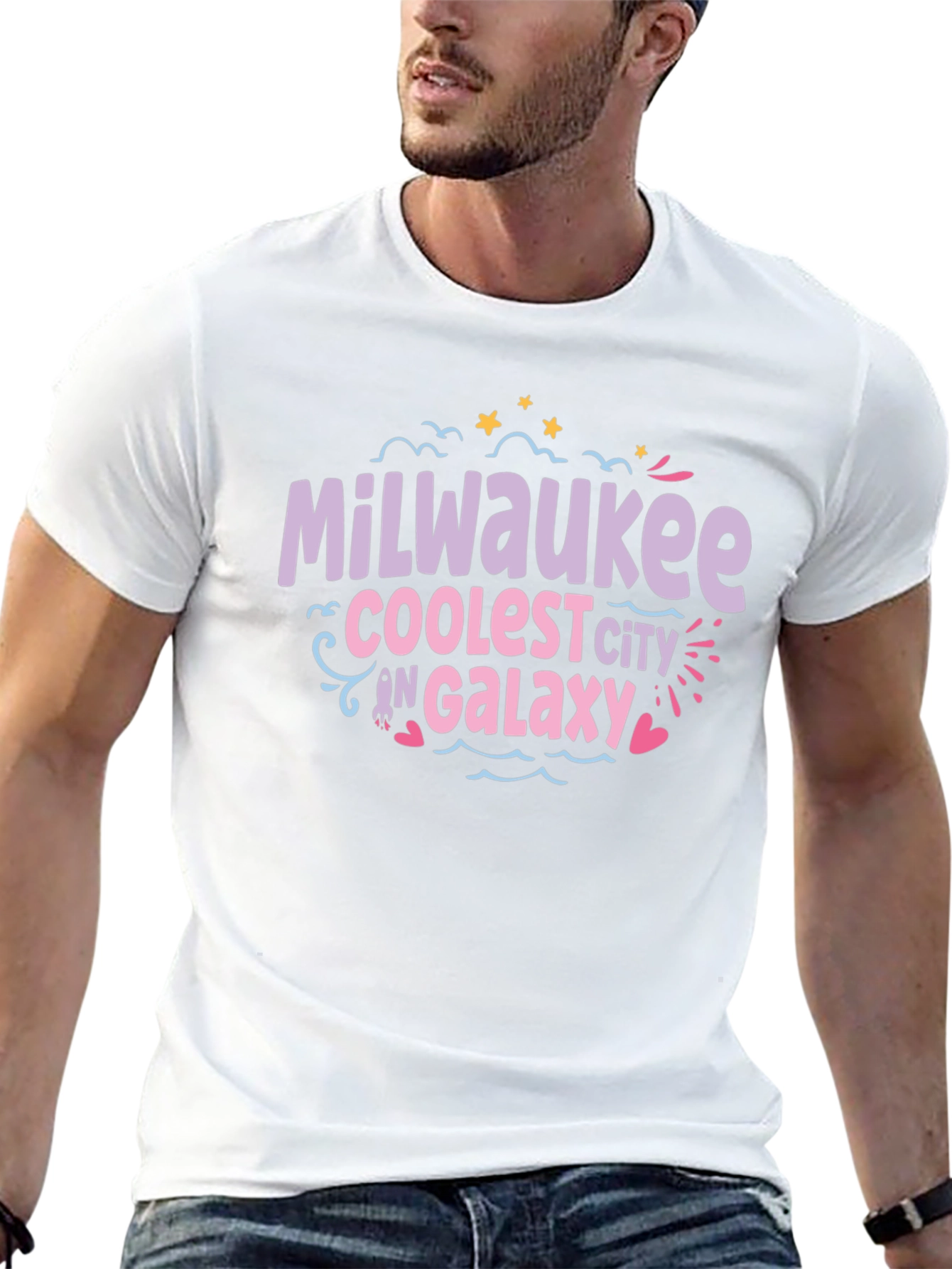 Milwaukee Coolest City in Galaxy Tee