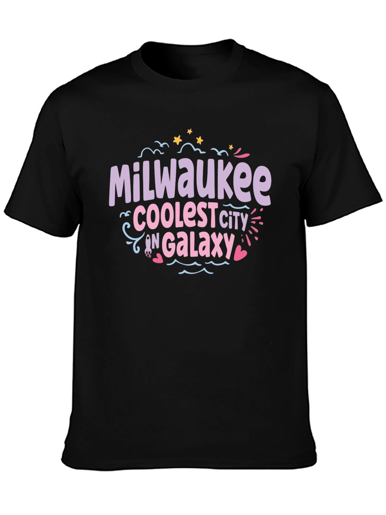 Milwaukee Coolest City in Galaxy Tee