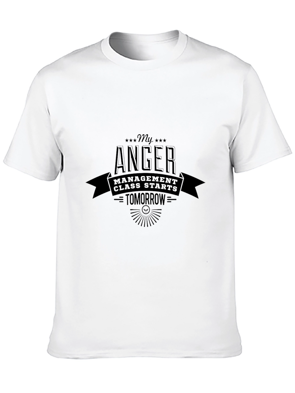 Anger Management Class Funny Graphic Tee