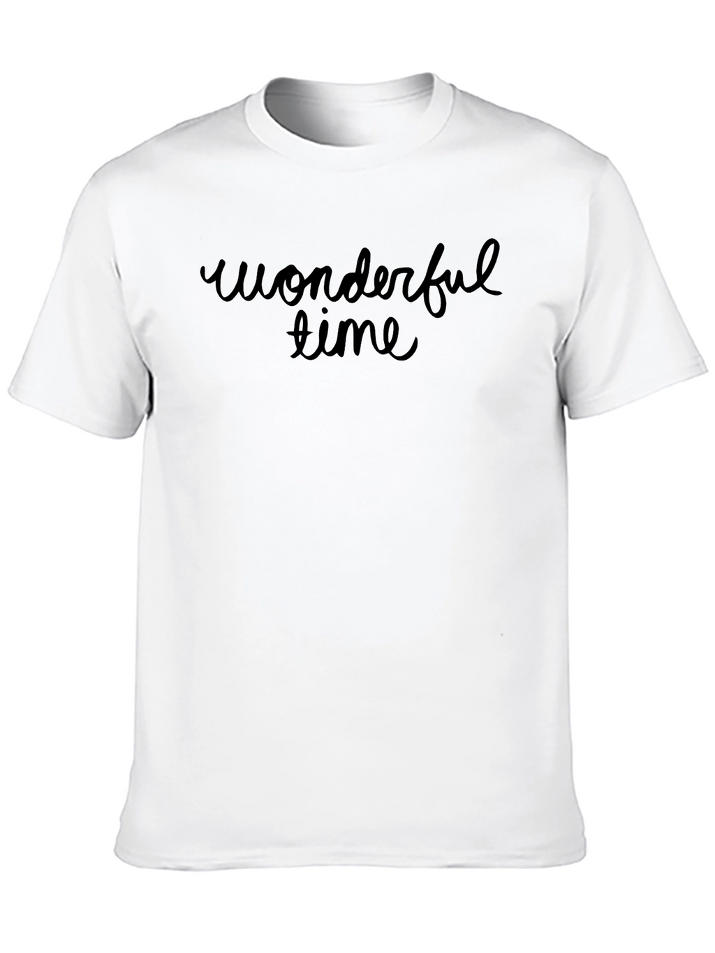 Wonderful Time Graphic Tee - Soft Cotton Blend