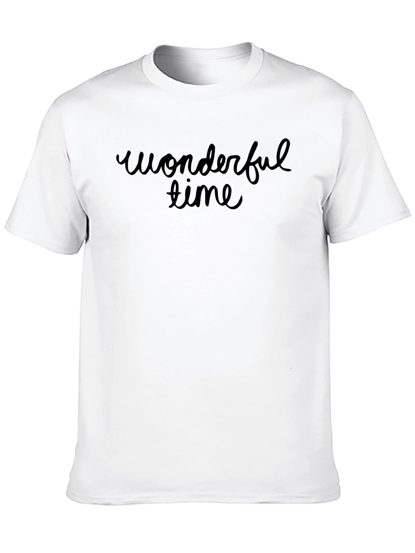 Wonderful Time Graphic Tee - Soft Cotton Blend