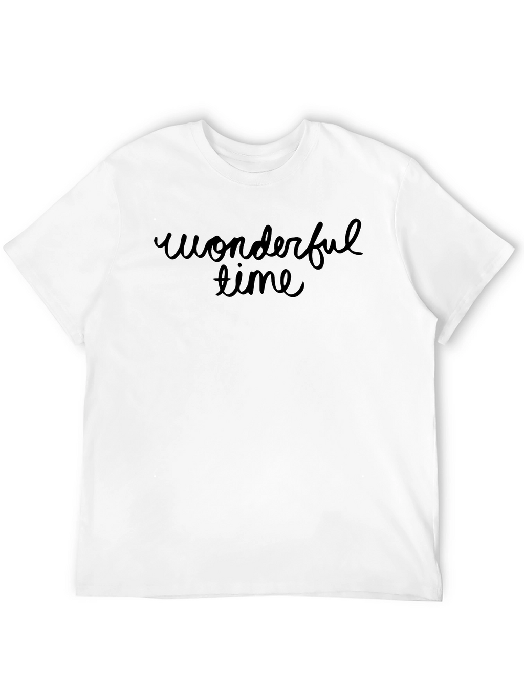 Wonderful Time Graphic Tee - Soft Cotton Blend