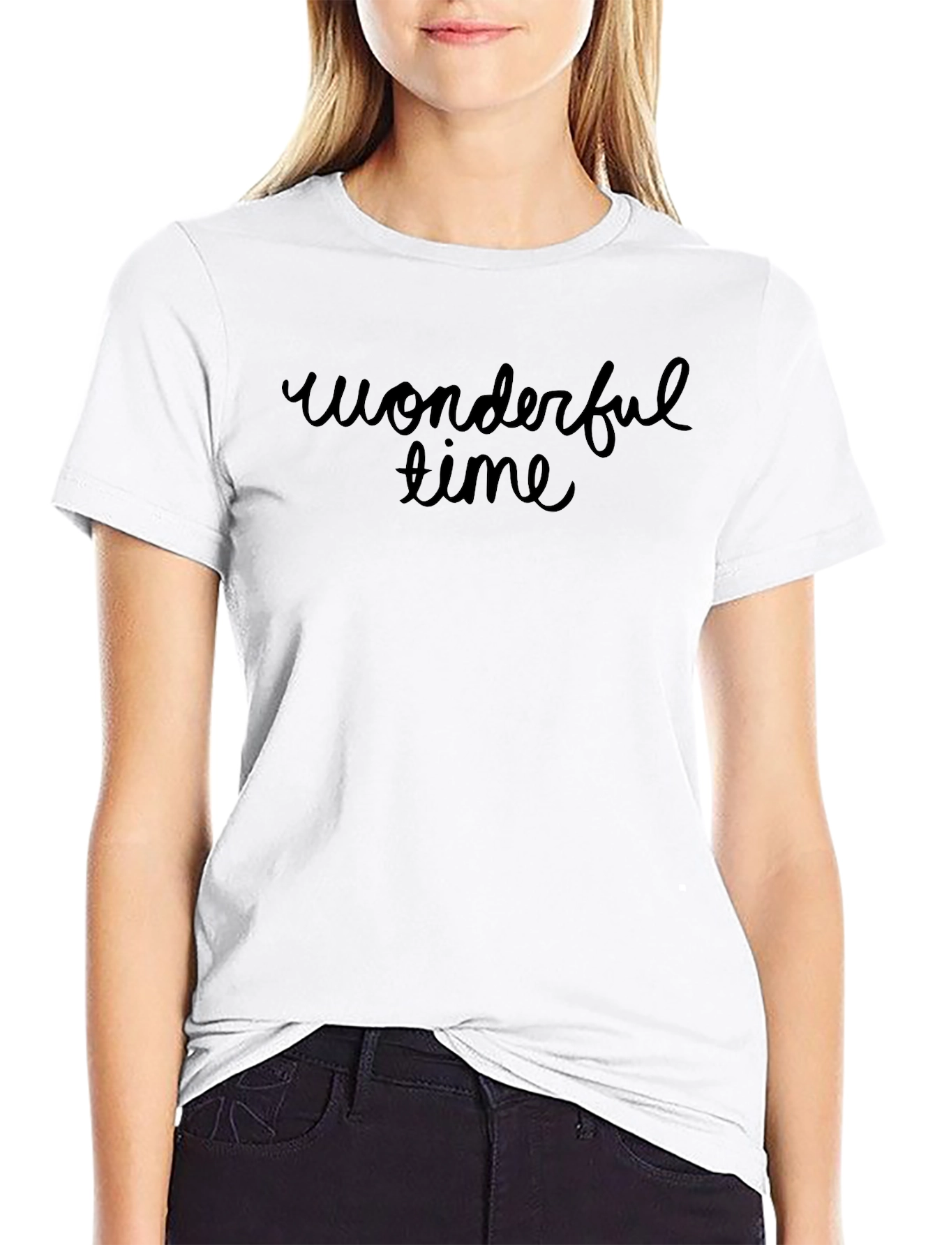 Wonderful Time Graphic Tee - Soft Cotton Blend