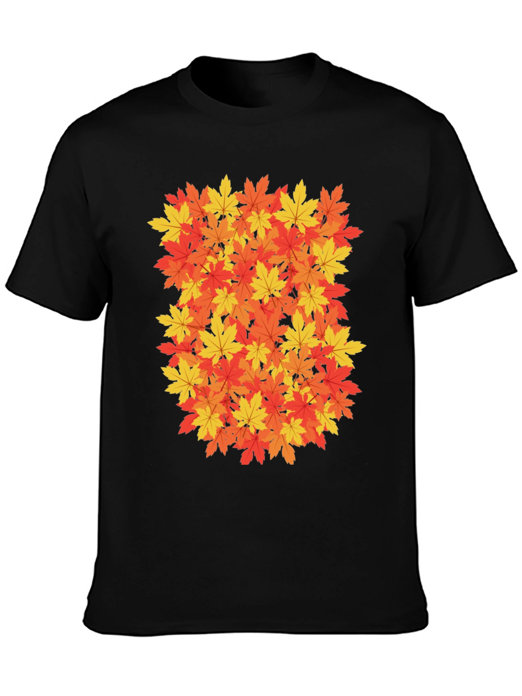 Autumn Leaves Graphic Tee - Fall Season Shirt