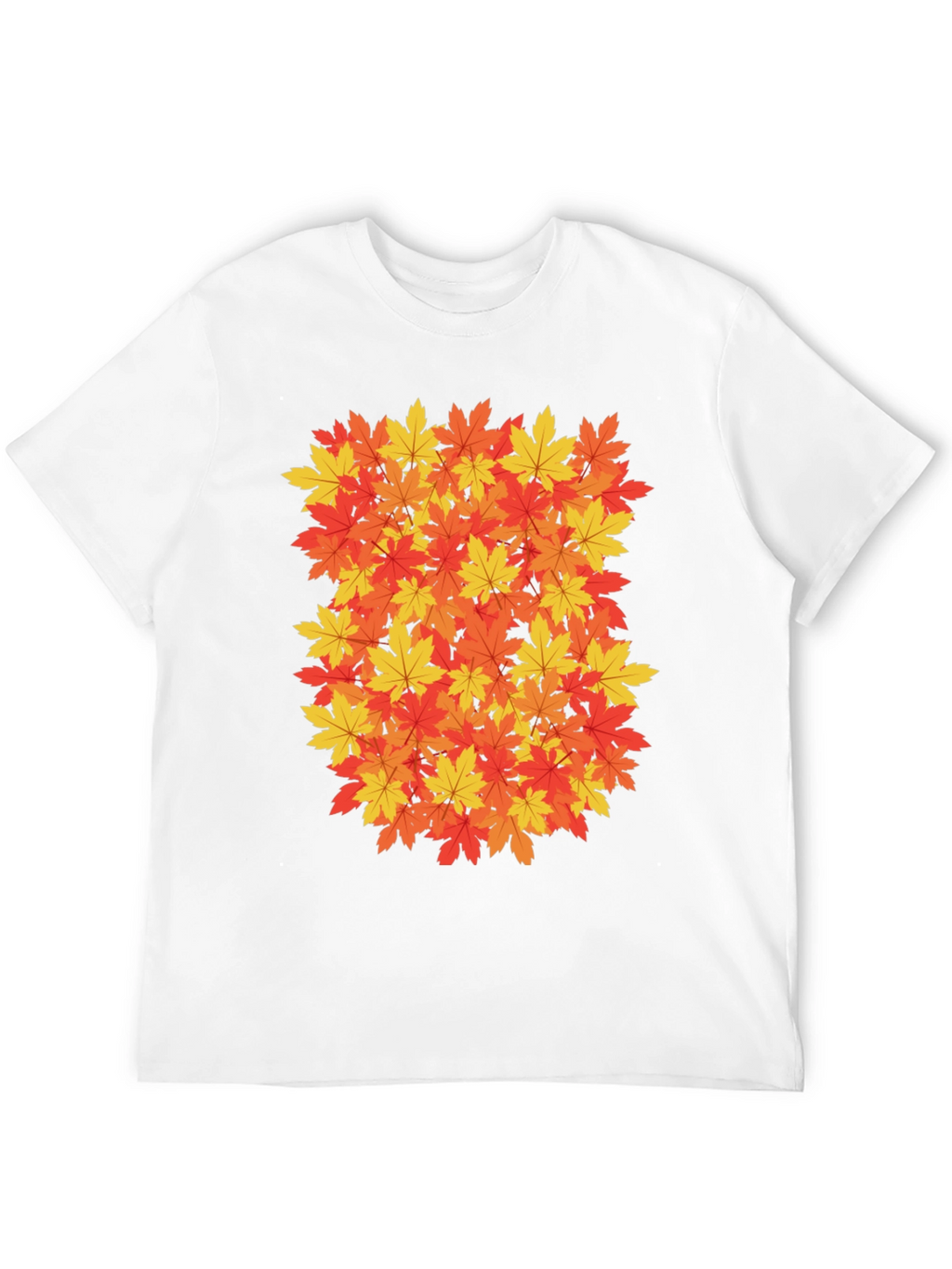 Autumn Leaves Graphic Tee - Fall Season Shirt