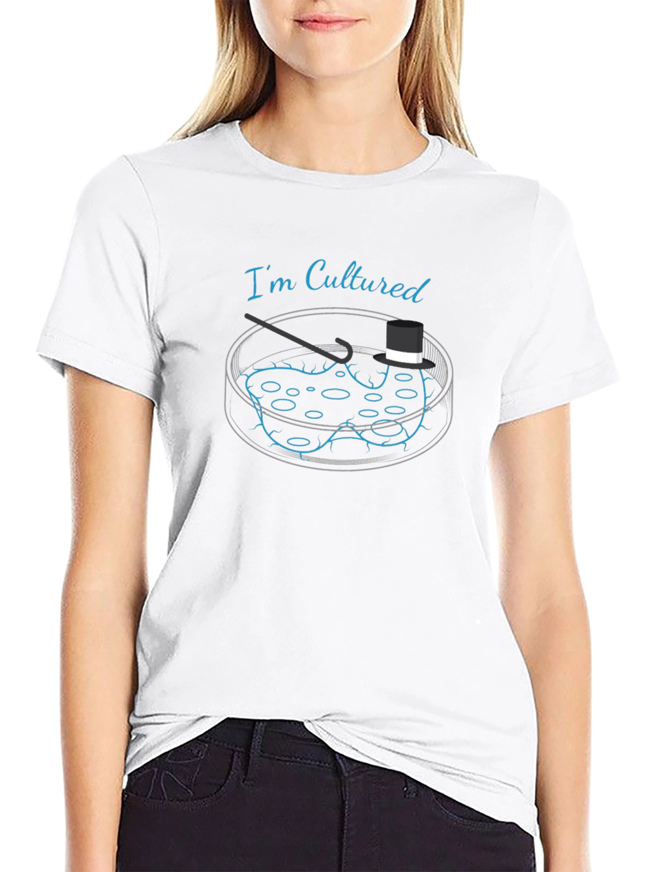 Cultured T-Shirt - Petri Dish Science Humor