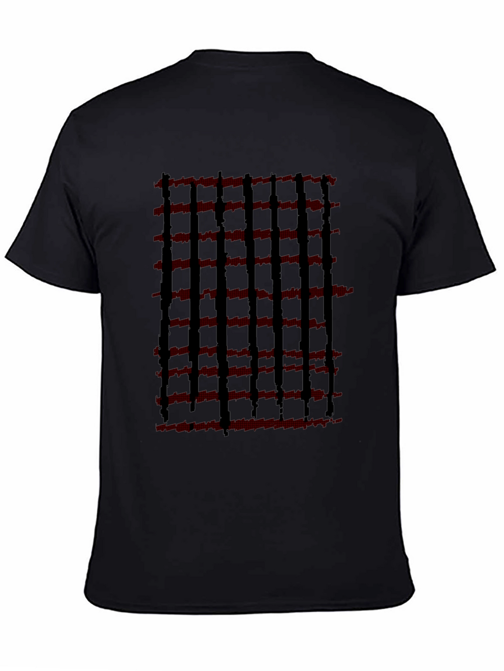 Modern Striped Graphic Tee