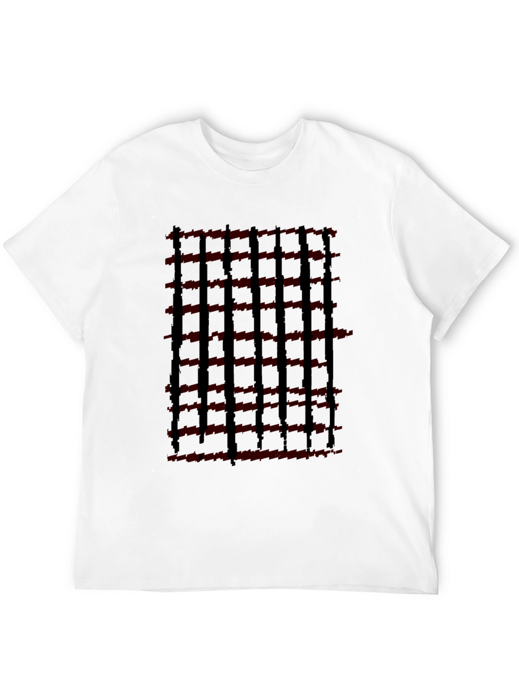 Modern Striped Graphic Tee