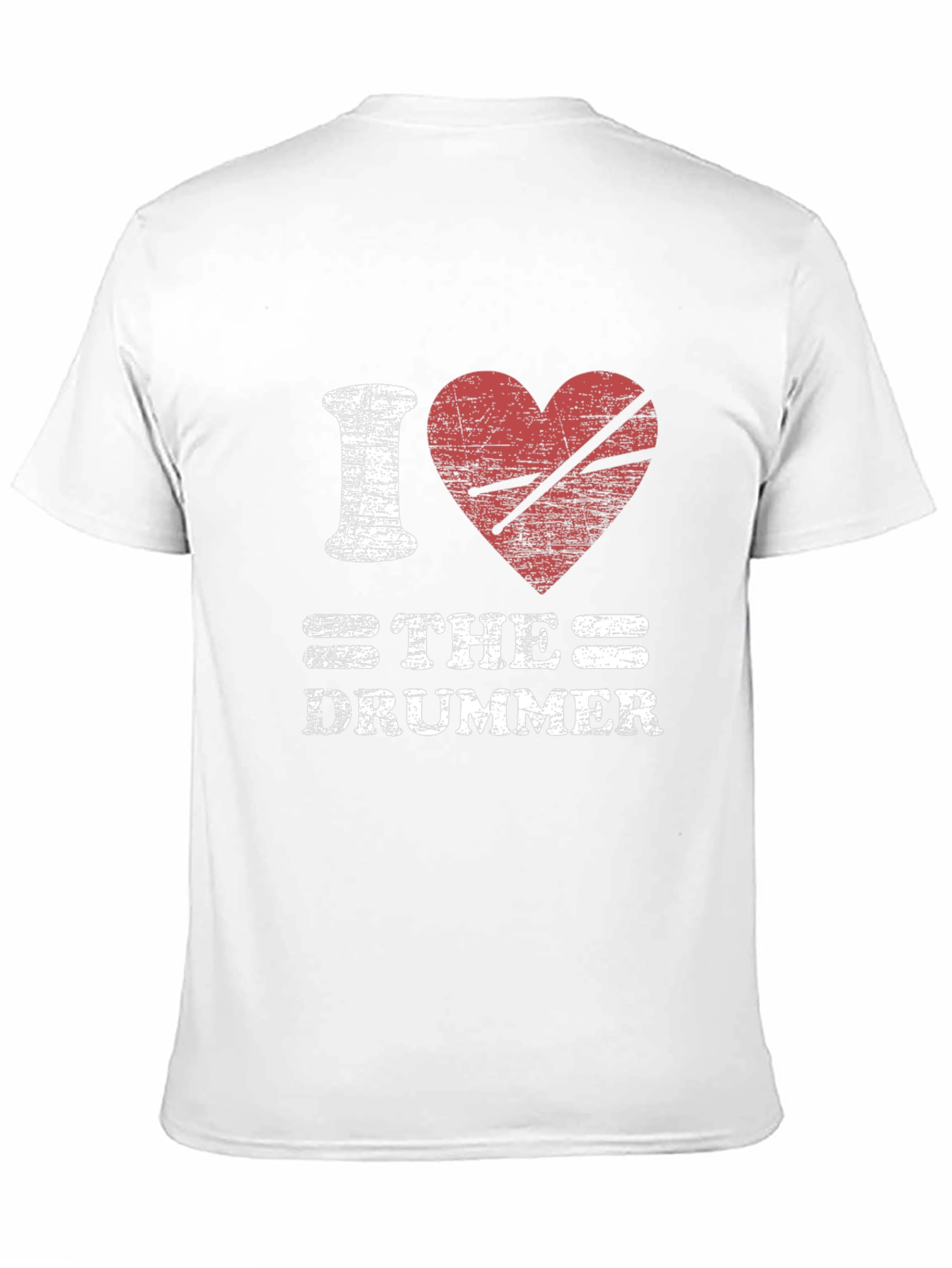 I Heart The Drummer T-Shirt - Music Lover Tee