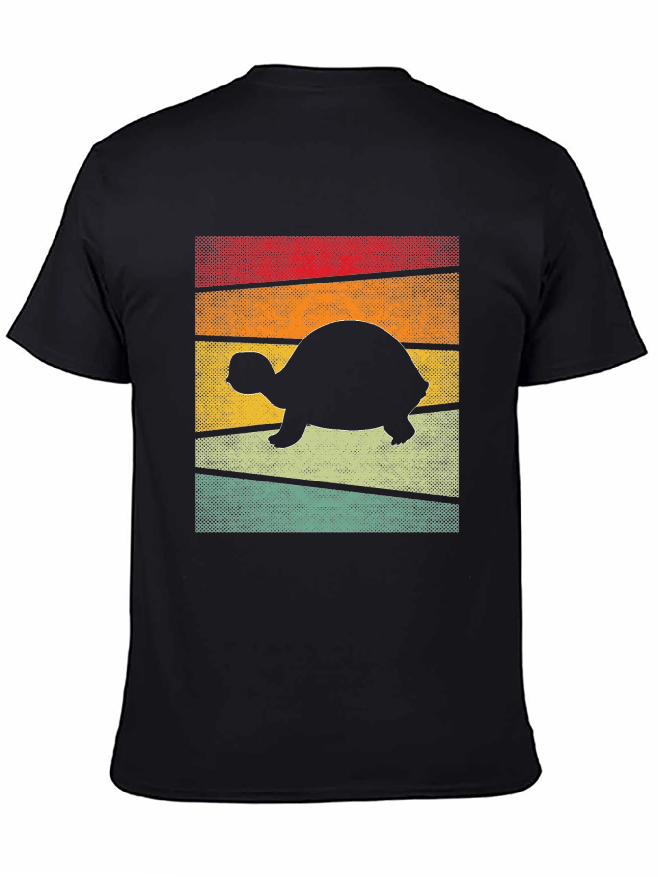 Retro Turtle Graphic Tee - Vintage Style Comfort