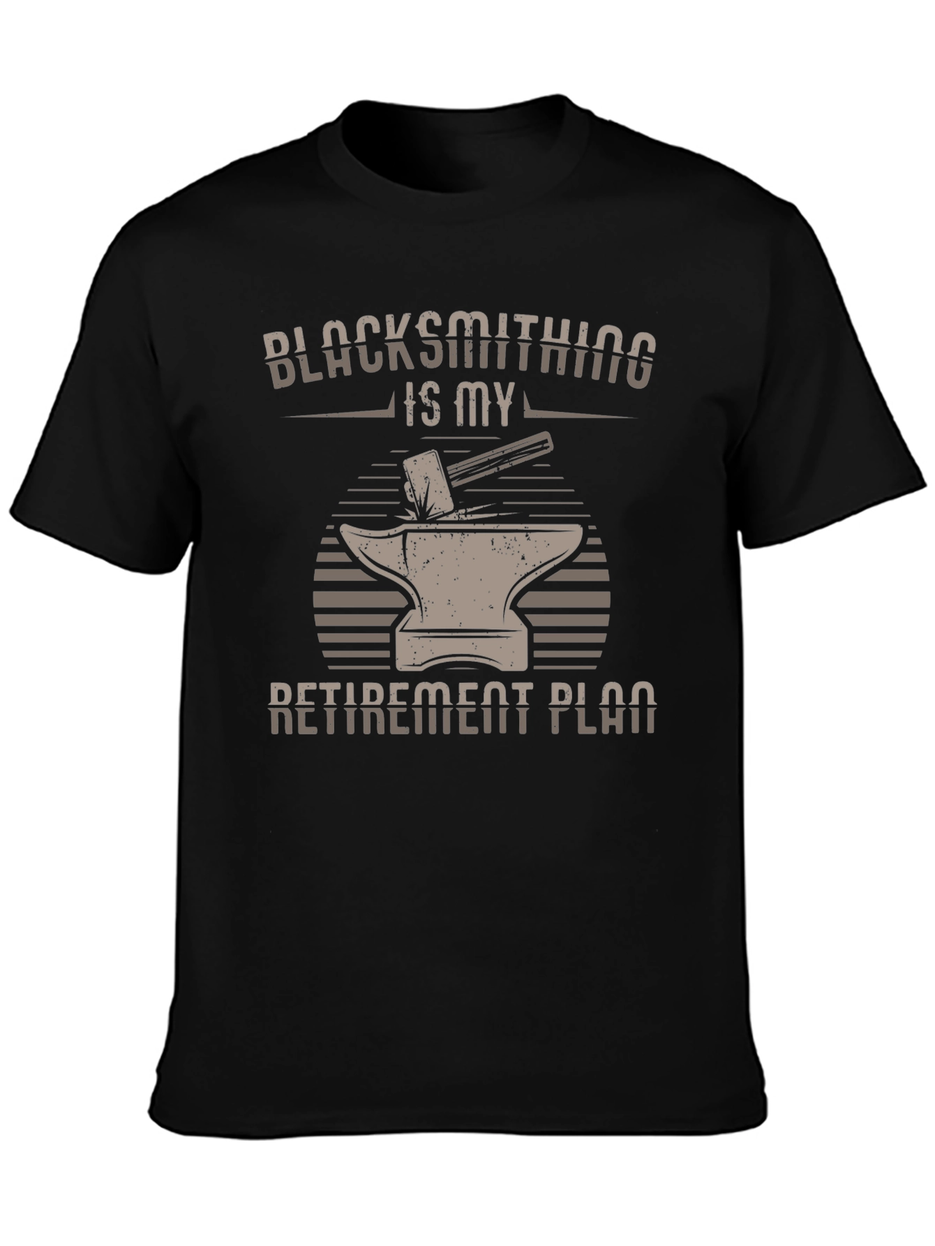 Blacksmithing Retirement Plan T-Shirt