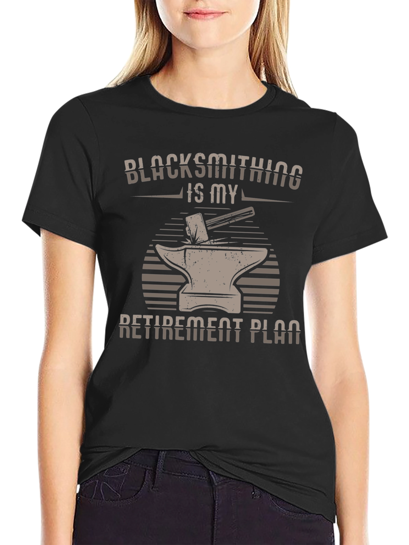 Blacksmithing Retirement Plan T-Shirt