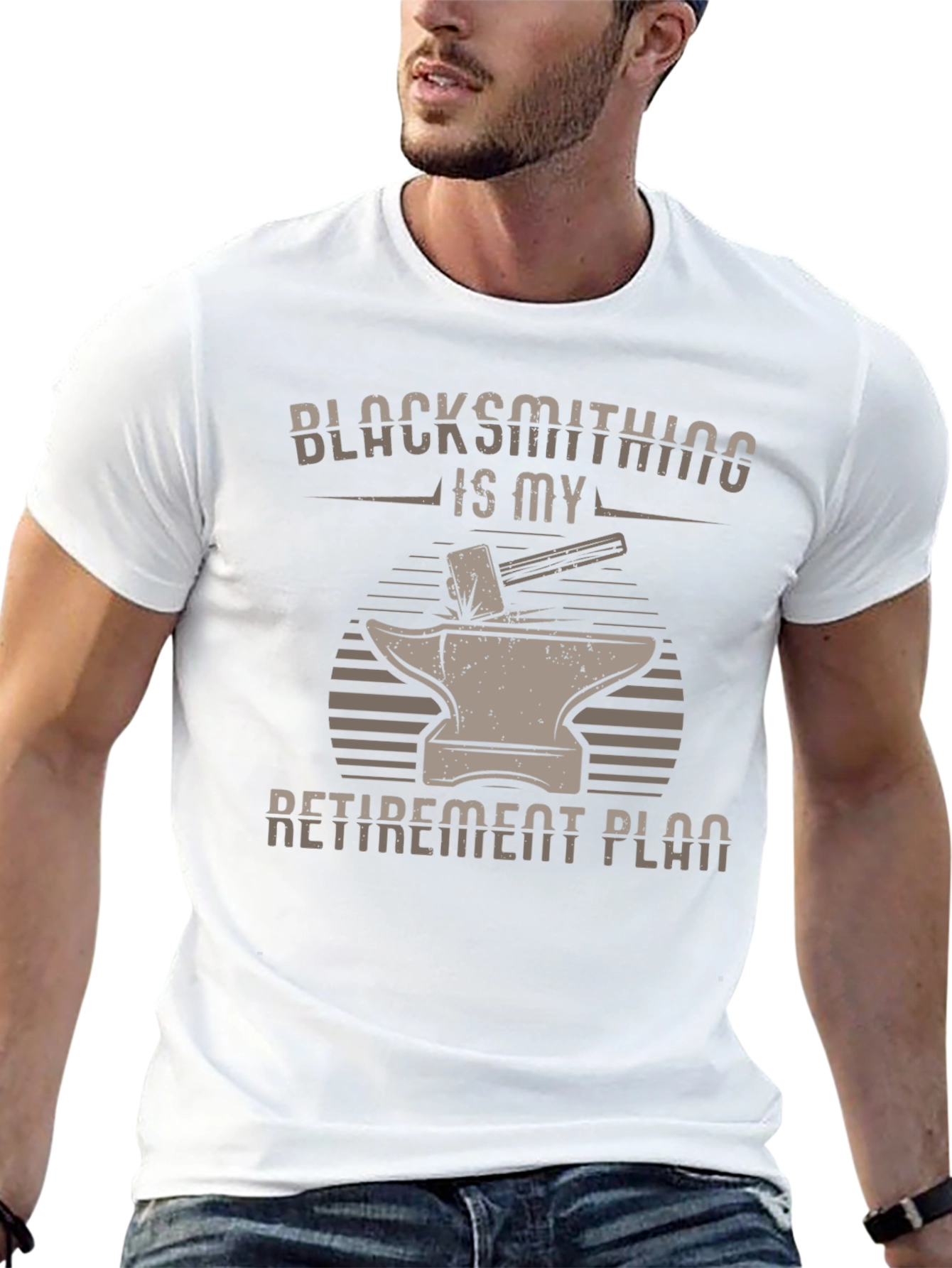 Blacksmithing Retirement Plan T-Shirt
