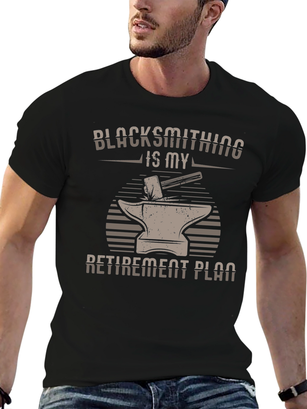 Blacksmithing Retirement Plan T-Shirt