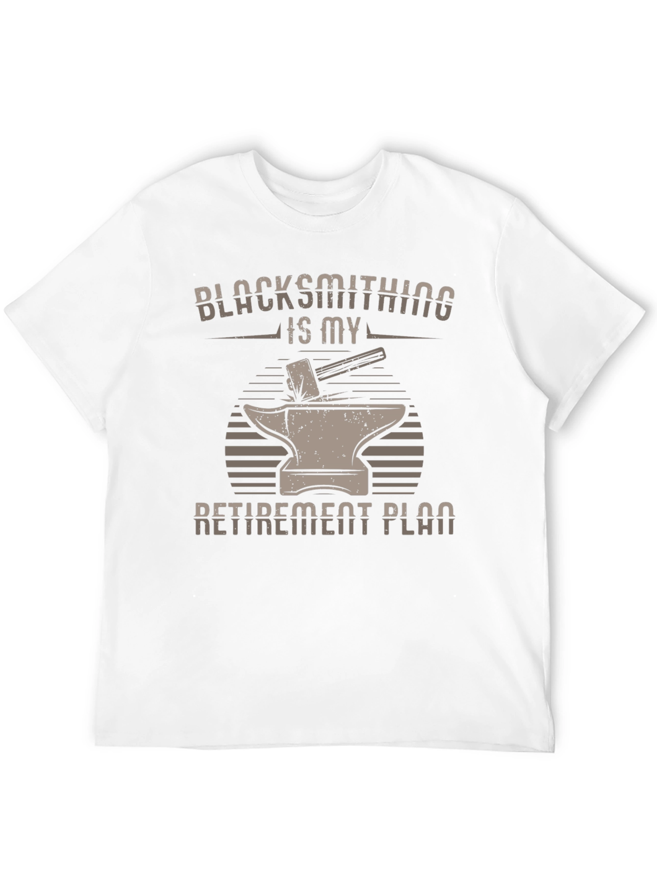 Blacksmithing Retirement Plan T-Shirt