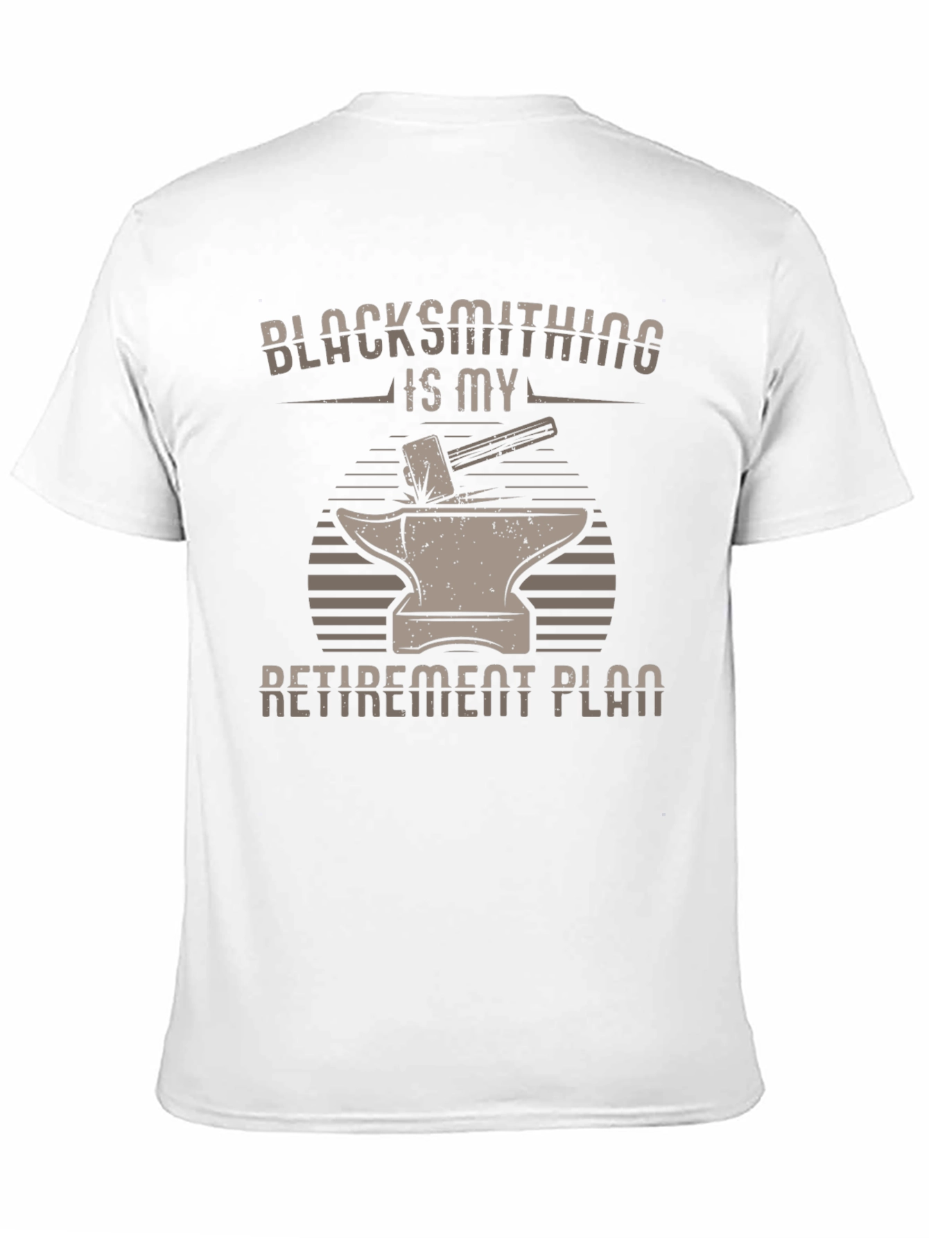 Blacksmithing Retirement Plan T-Shirt
