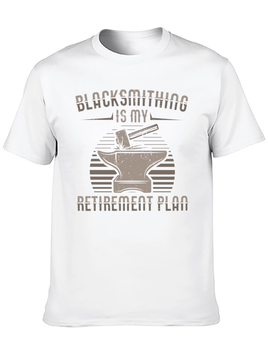 Blacksmithing Retirement Plan T-Shirt