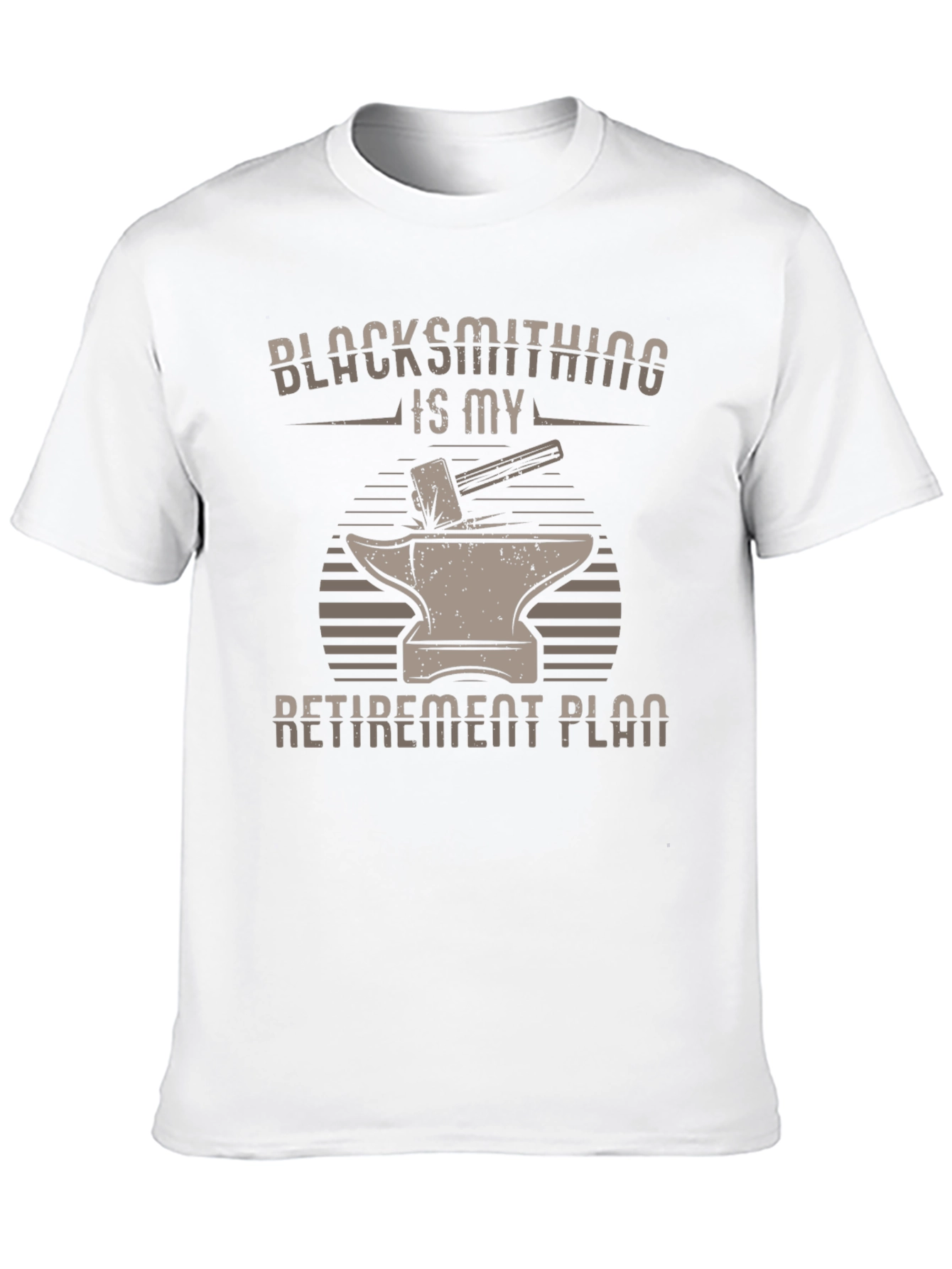 Blacksmithing Retirement Plan T-Shirt