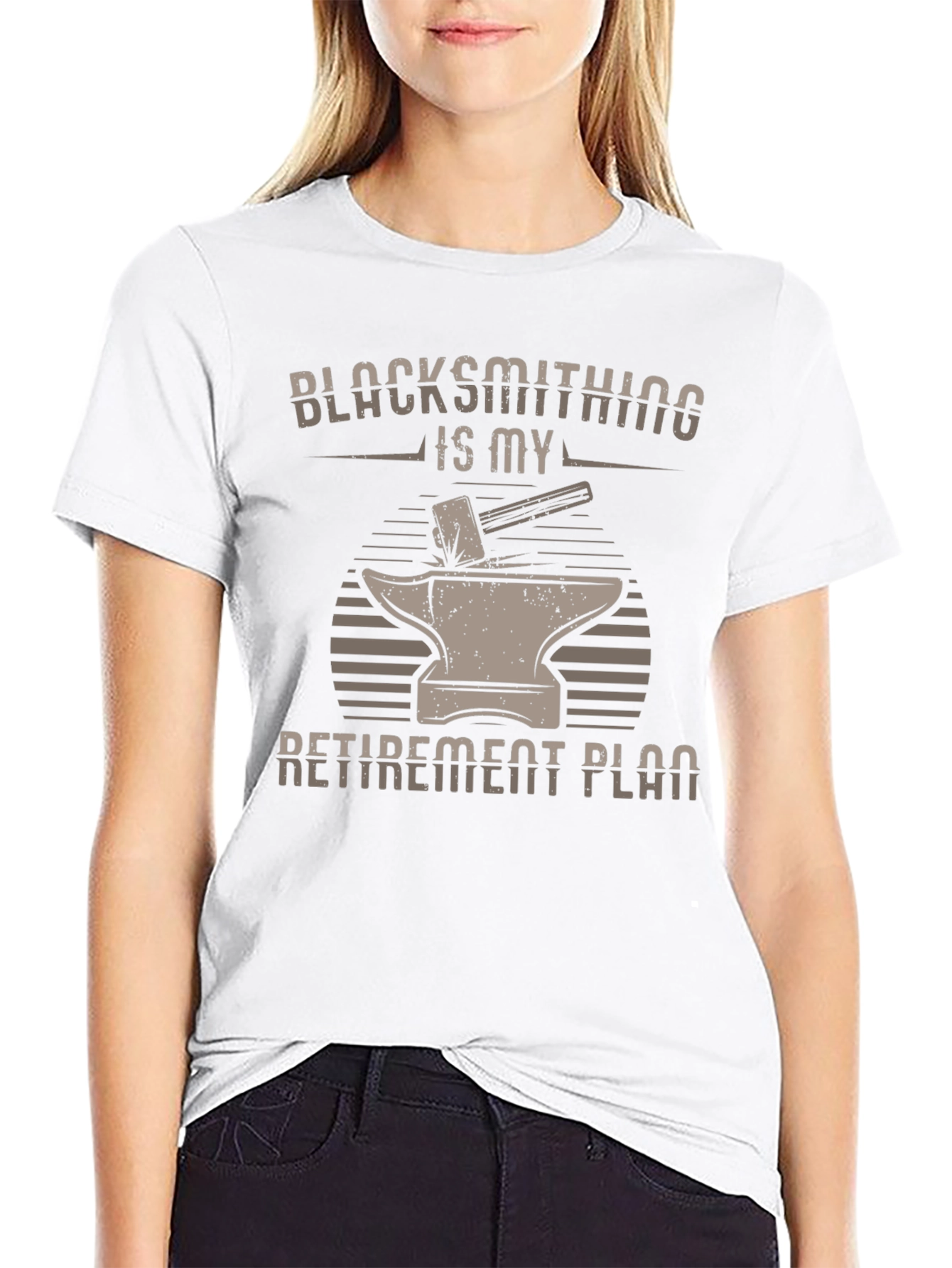 Blacksmithing Retirement Plan T-Shirt