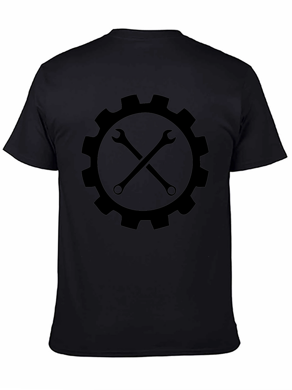 Gear & Wrench Graphic Tee - Mechanic Style