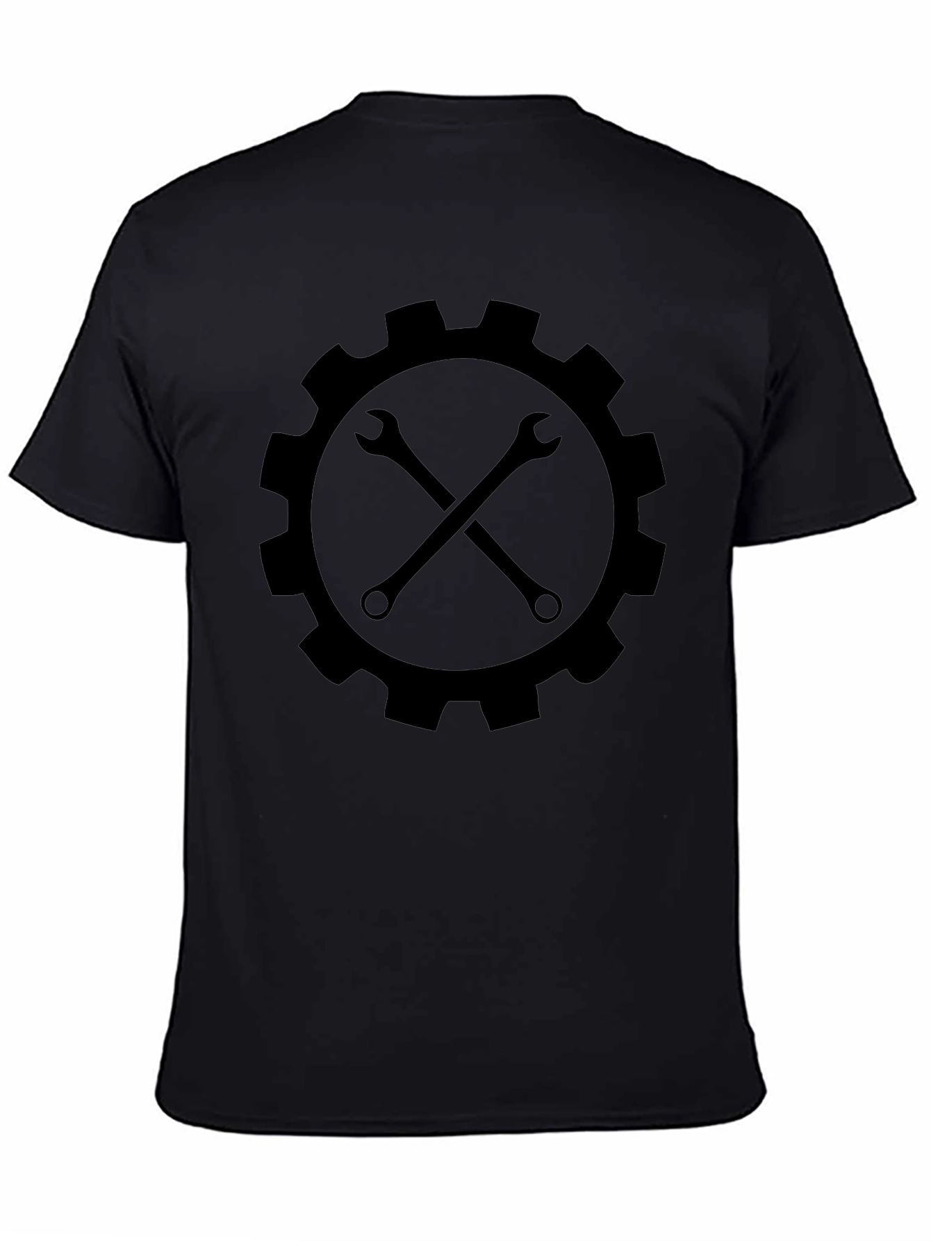 Gear & Wrench Graphic Tee - Mechanic Style