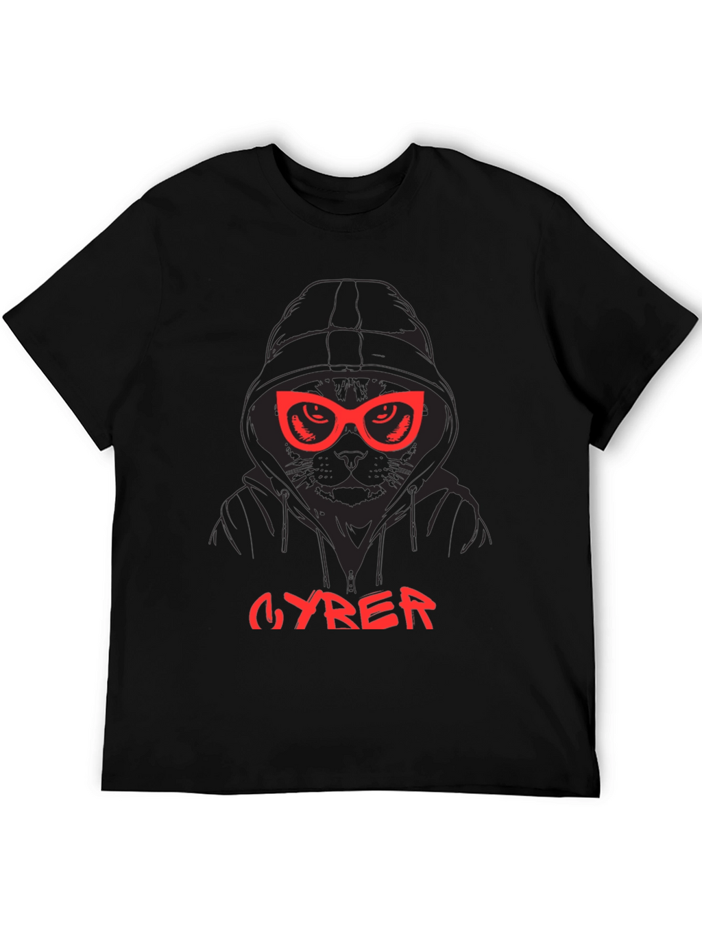 CYRER Cat Hoodie T-Shirt