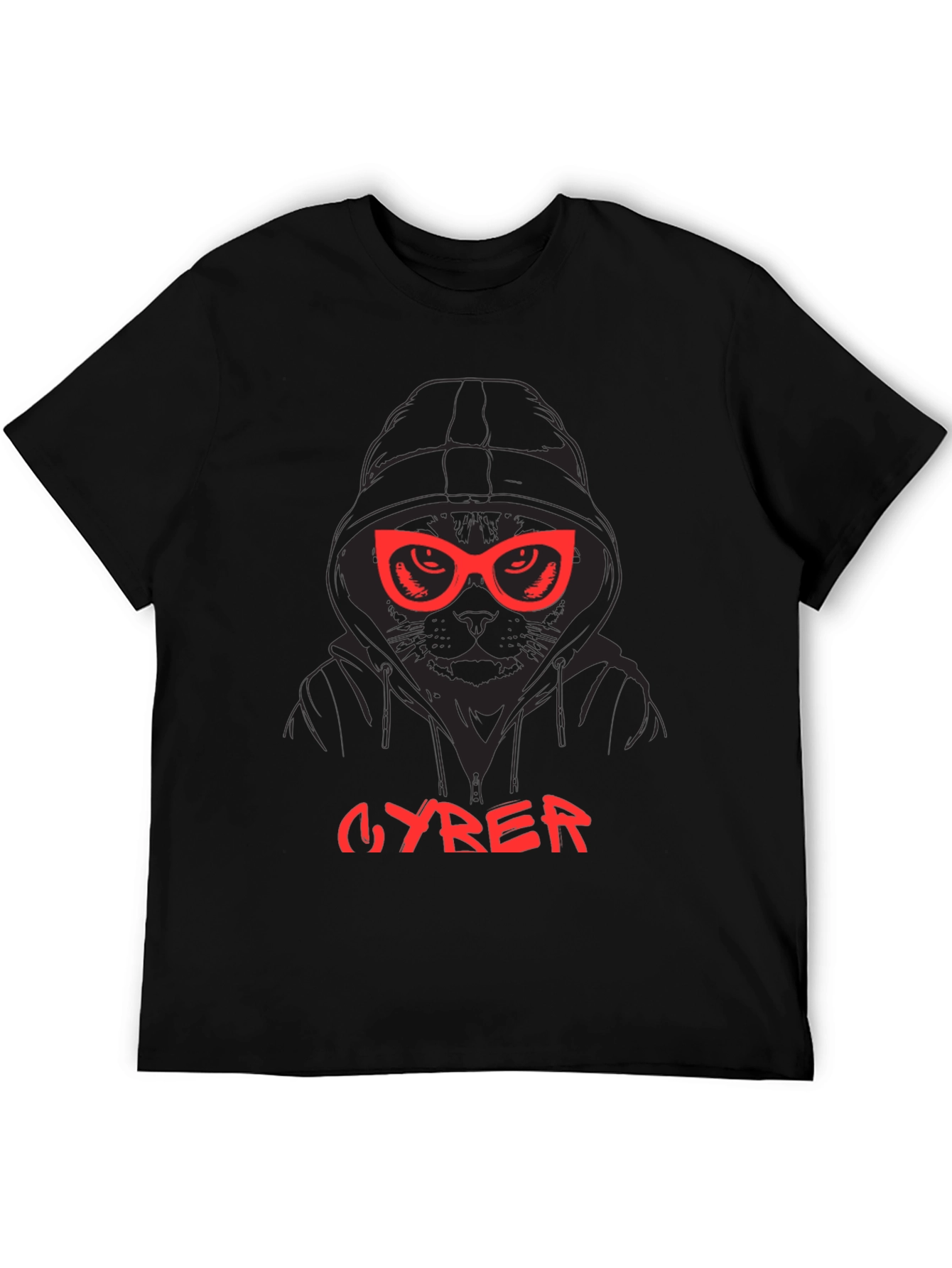 CYRER Cat Hoodie T-Shirt