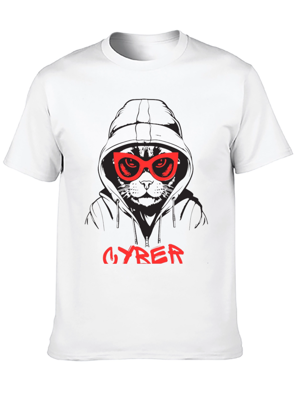 CYRER Cat Hoodie T-Shirt