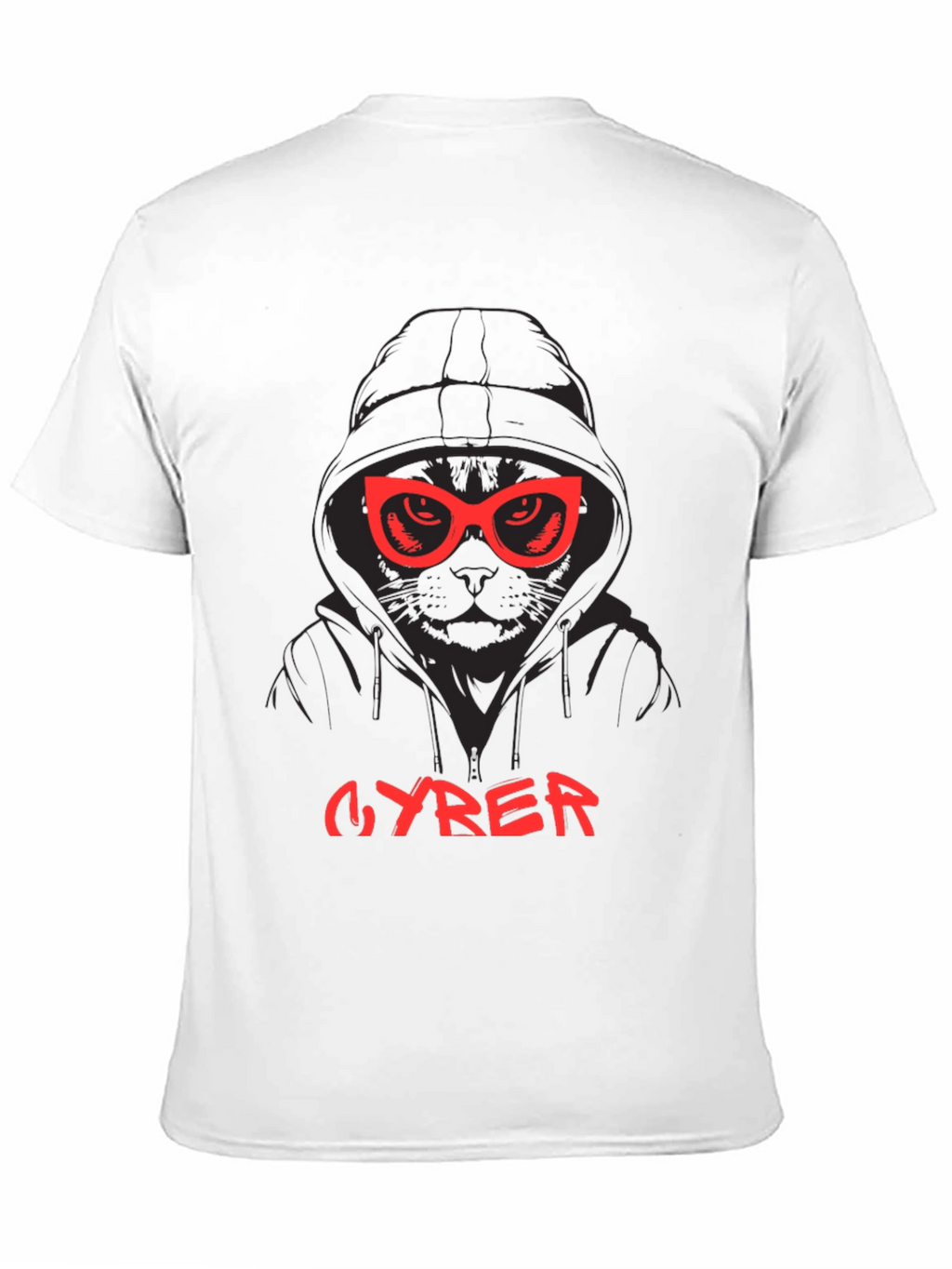 CYRER Cat Hoodie T-Shirt