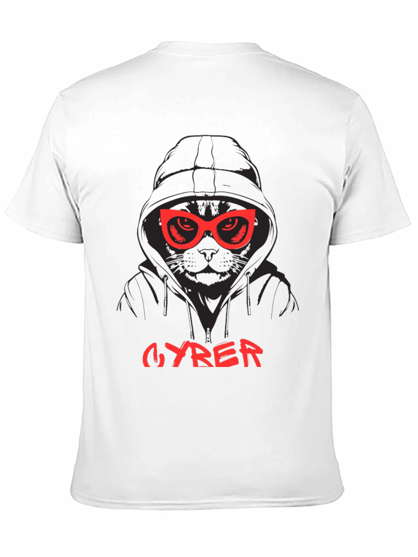 CYRER Cat Hoodie T-Shirt