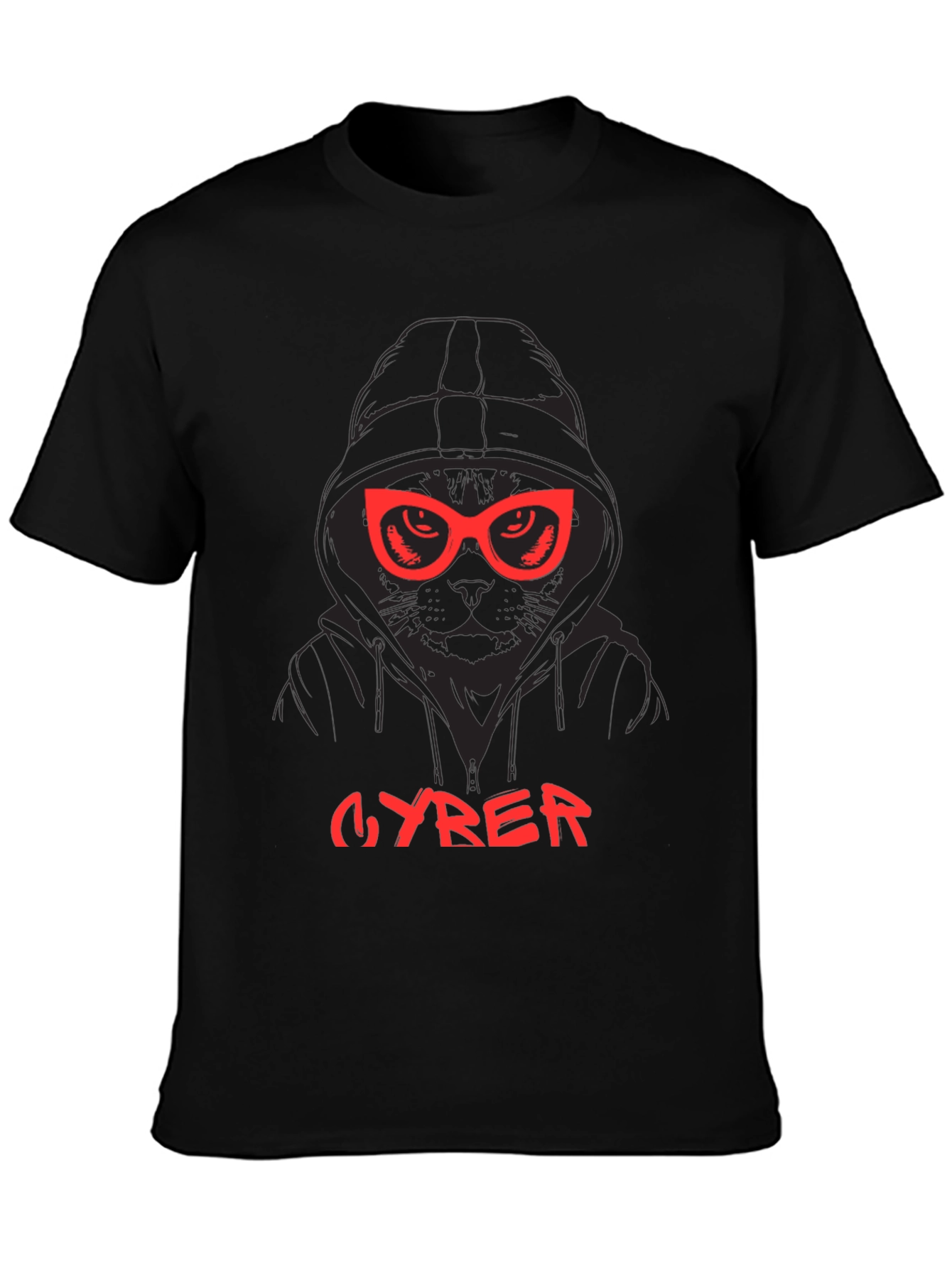 CYRER Cat Hoodie T-Shirt