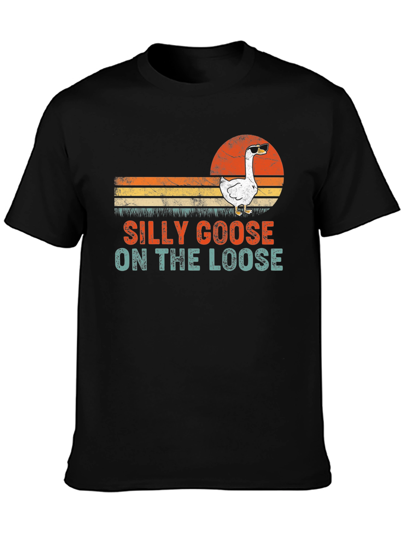 Silly Goose On The Loose T-Shirt - Funny Graphic Tee