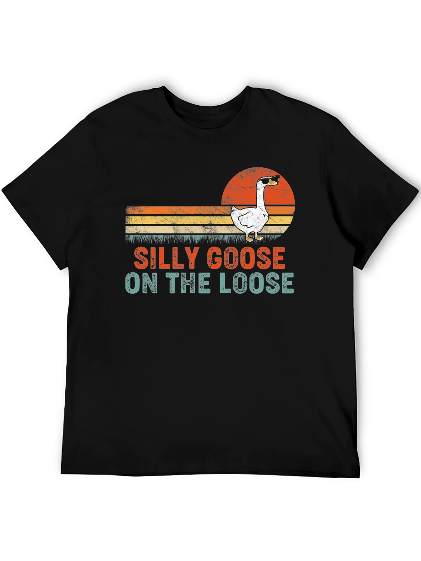 Silly Goose On The Loose T-Shirt - Funny Graphic Tee