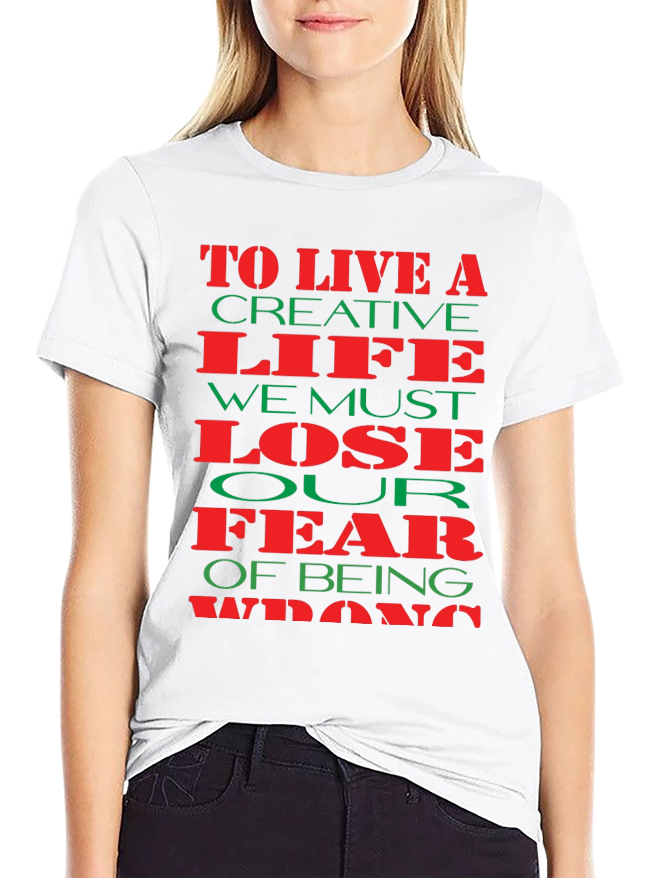 Creative Life Black T-Shirt