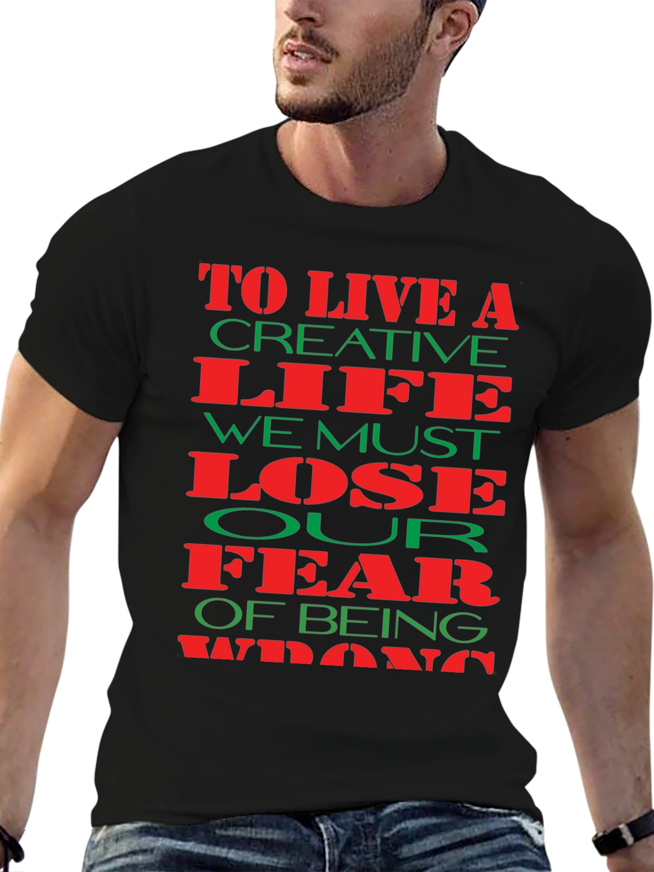 Creative Life Black T-Shirt