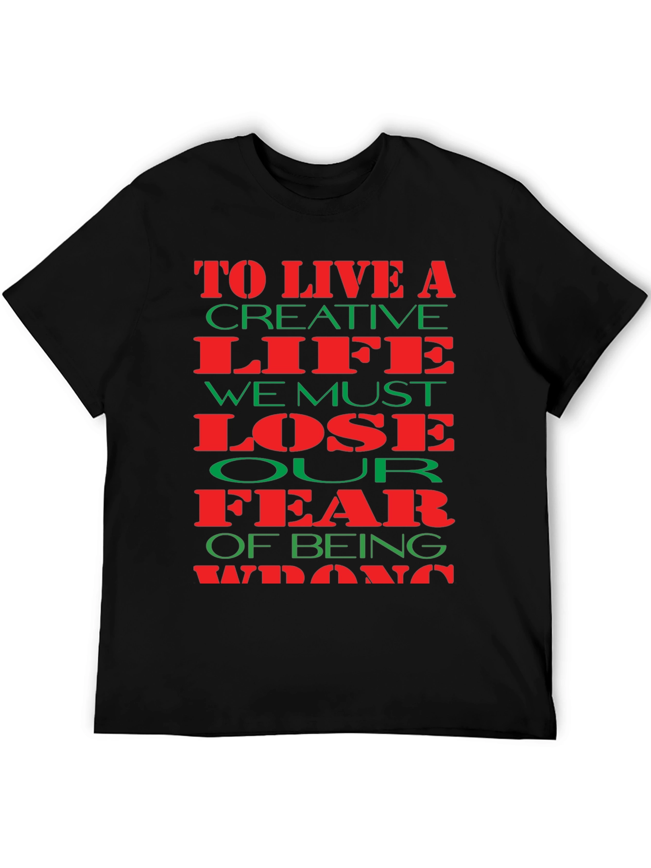 Creative Life Black T-Shirt