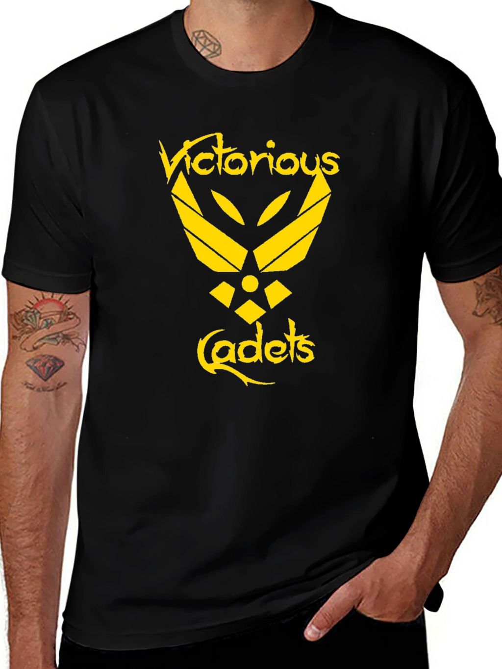 Victorious Cadets Graphic T-Shirt - Black