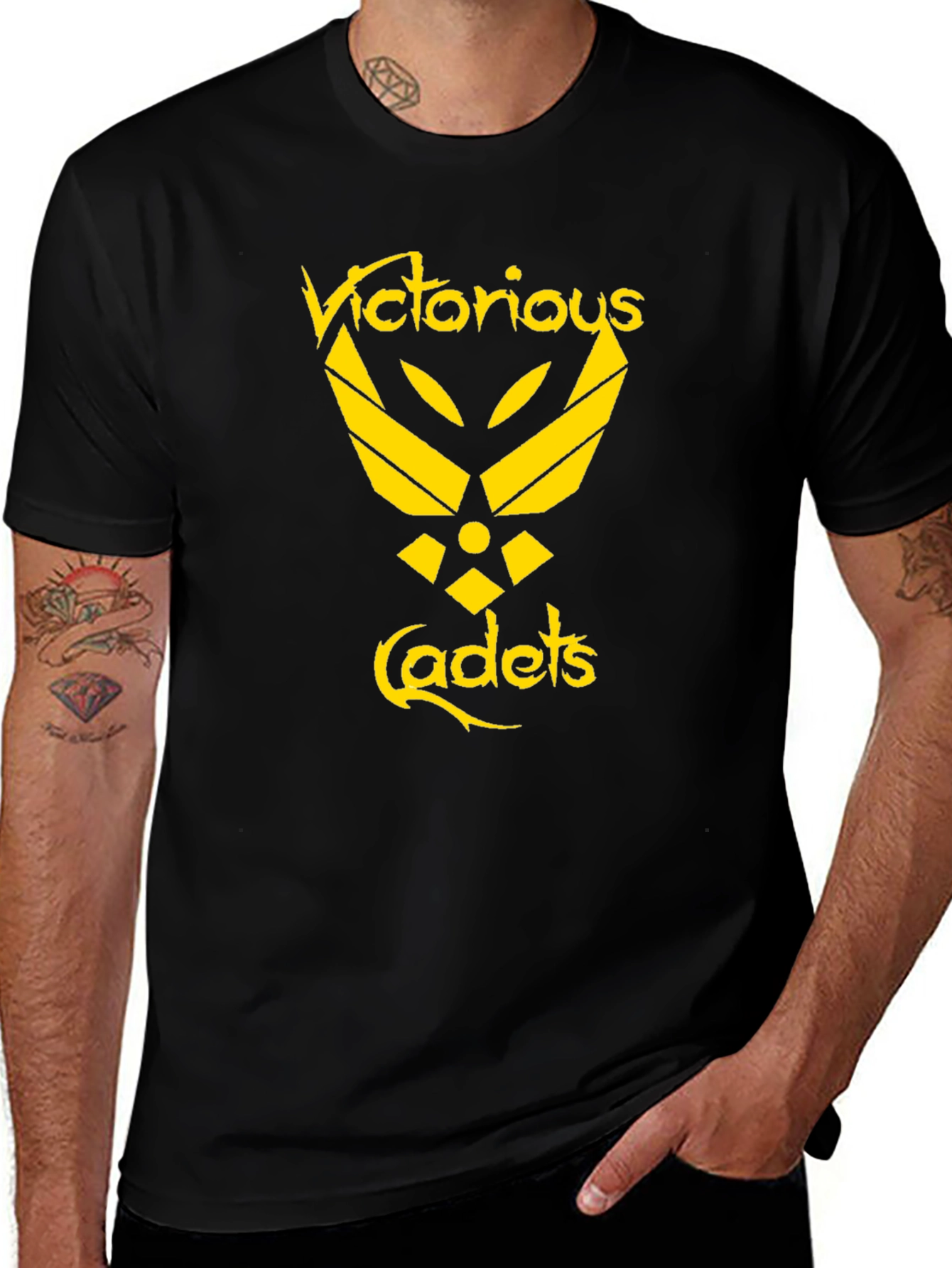 Victorious Cadets Graphic T-Shirt - Black